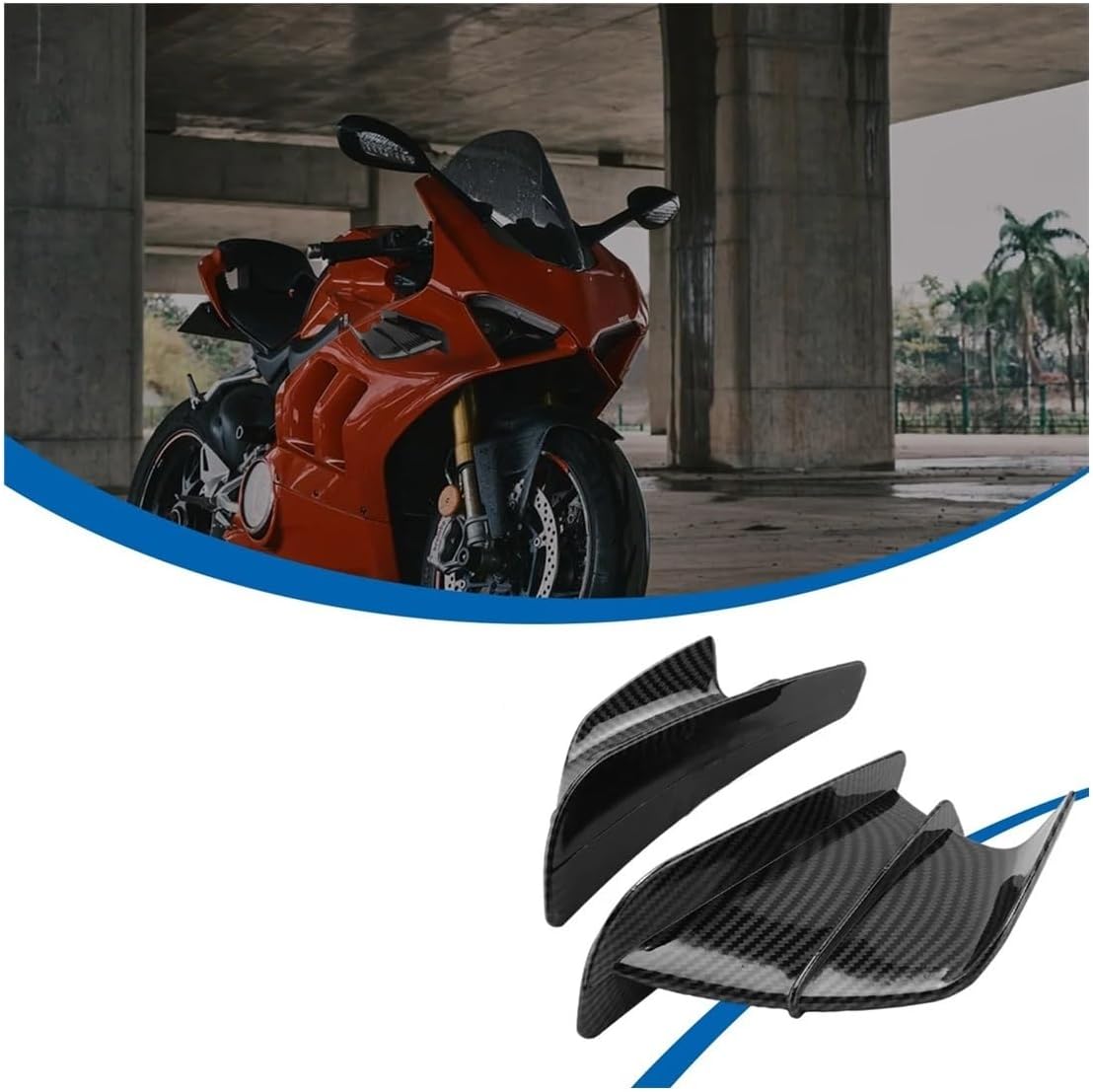 サイドスポイラーフェアリング オートバイフェアリングサイド